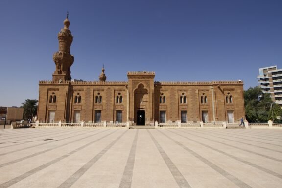 Khartoum Great Mosque in Daylight Great mosque in khartoum sudan