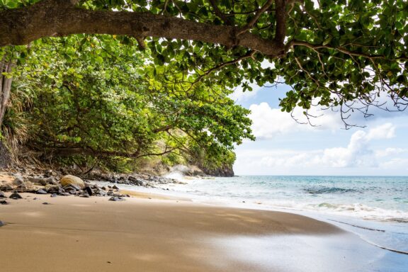 La Toc Beach, known for its golden sands and clear waters