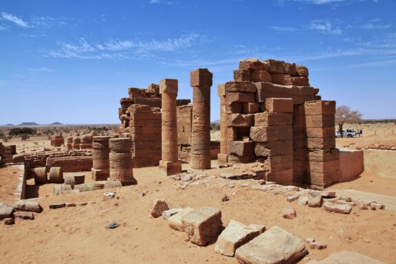 Ruins of Naqa Archaeological Site Naqa archaeological site, an invaluable resource for understanding Sudan's ancient past