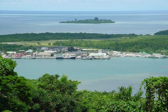 Pohnpei Airport and Shipping Harbor, crucial economic hubs of FSM