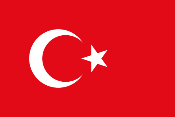 Flag of Turkey, resonating with Tunisia