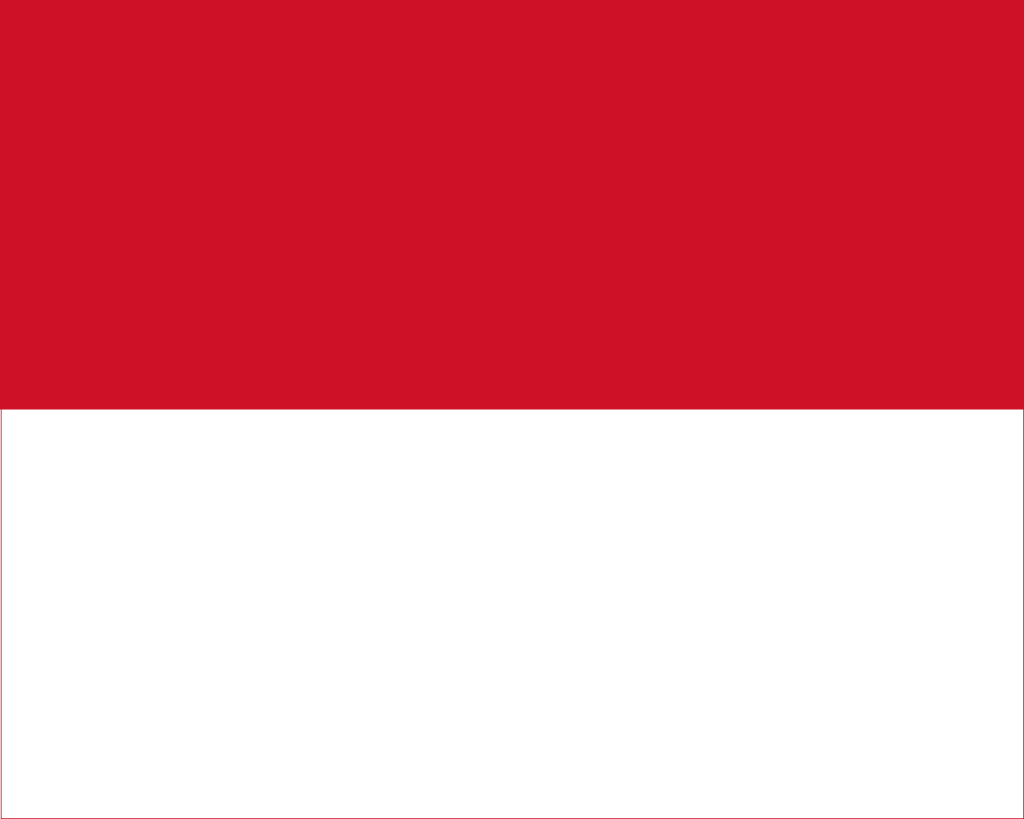 Flag of Monaco, echoing a common theme in flag symbolism