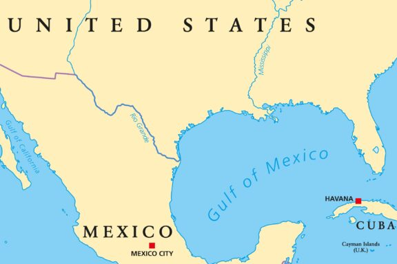 Central america map