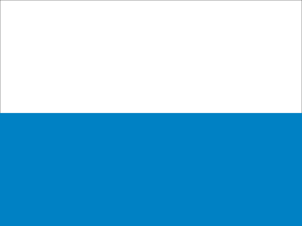 Historical flag of San Marino consisting of two horizontal bands, white on top and light blue on the bottom.