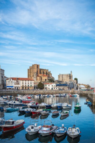 Castro Urdiales' coastal harmony, a Gothic seaside story