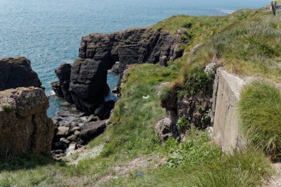 The Dunmore East coastline