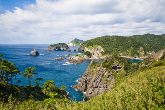 Izu Peninsula, a coastal resort area known for its hot springs