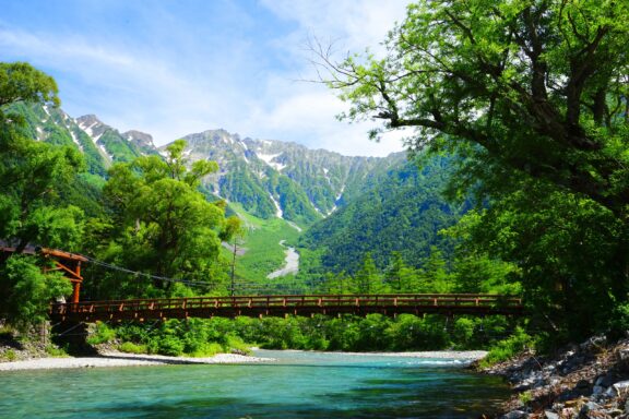 The Kamikochi Kappa bridge