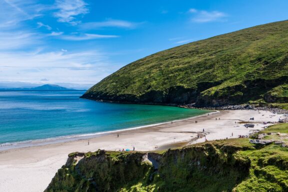 Beaches of Keem Bay on Achill Island