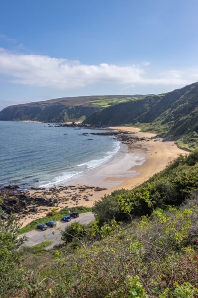 Beaches at the Kinnagoe Bay