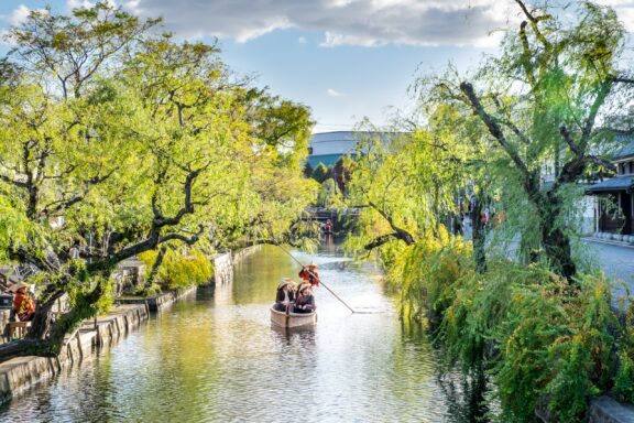 The stunning canals of Kurashiki