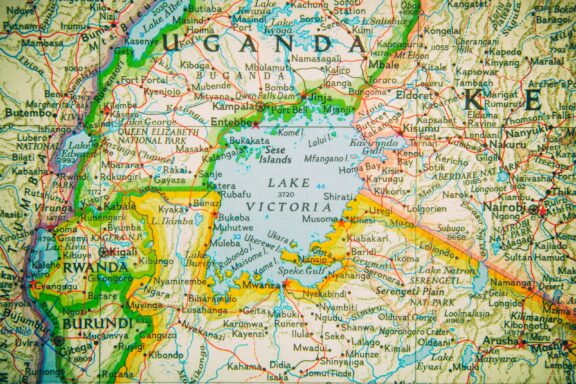 Lake victoria map