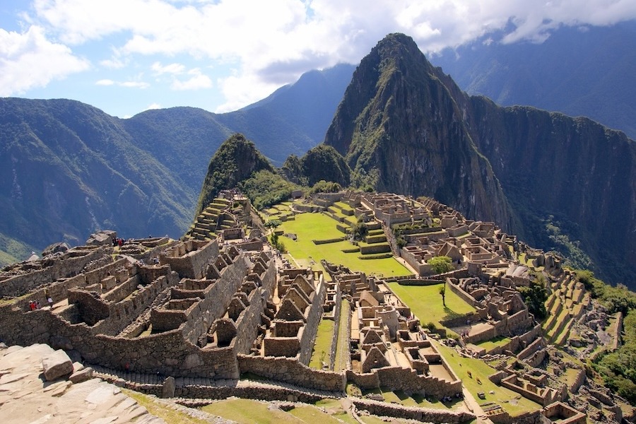 Mysterious city machu picchu peru