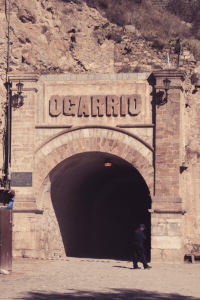 The Ogarrio Tunnel in Real de Catorce