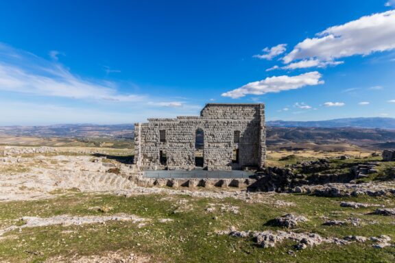 Acinipo's Roman Echoes, an ancient whispers among hills