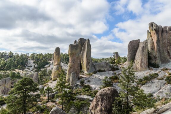 Valle de los Monjes, the enigmatic rock formation in Mexico's wilderness