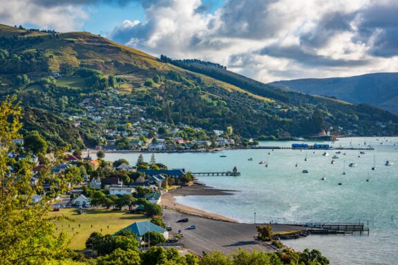 Akaroa, a slice of France in the heart of New Zealand's nature