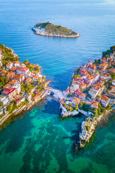 Amasra, a small Black Sea port town with two bays