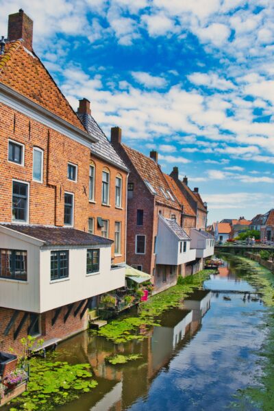 Appingedam, famous for its unique hanging kitchens