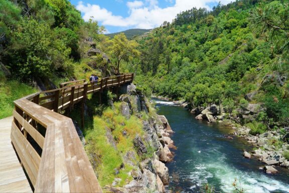 The rugged terrain of Arouca Geopark