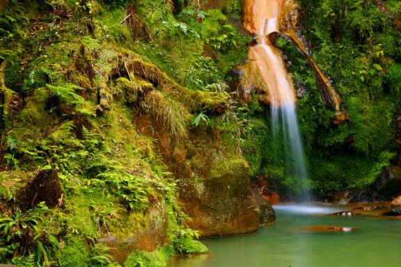 Caldeira Velha's warm springs, a thermal nirvana