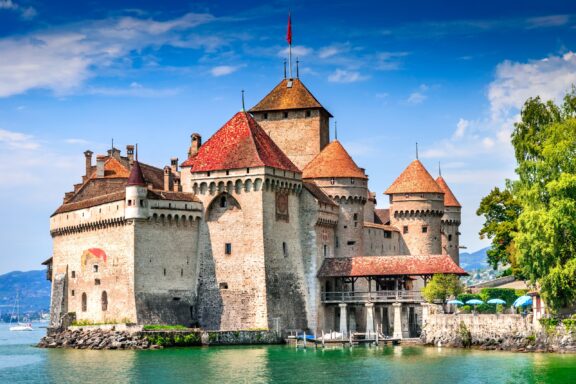 Chillon Castle, diving into centuries of history and legends within its ancient walls