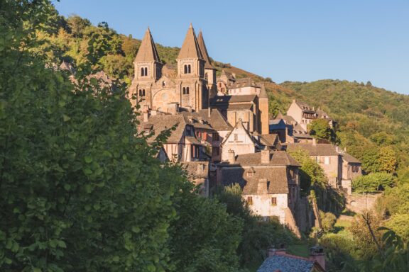 Conques, a pilgrimage site with a rich history