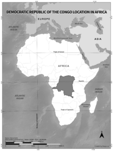 Democratic Republic of the Congo Maps | Mappr