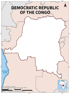 Democratic Republic of the Congo Maps | Mappr