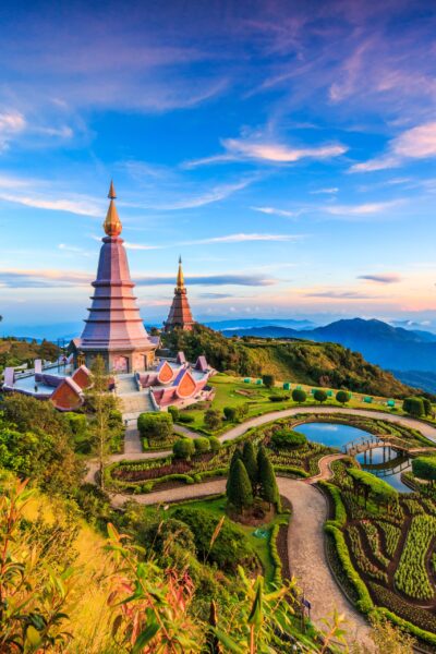 Doi Inthanon, Thailand's roof amidst the clouds