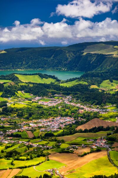 Furnas, a valley of thermal springs, bubbling mud, and lush botanical gardens