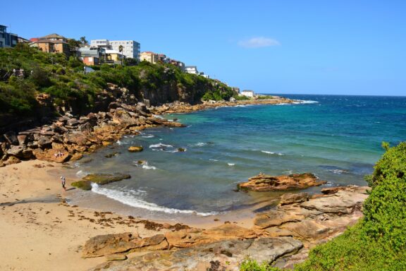 Gordons Bay, an underwater trail for snorkelers in a secluded bay