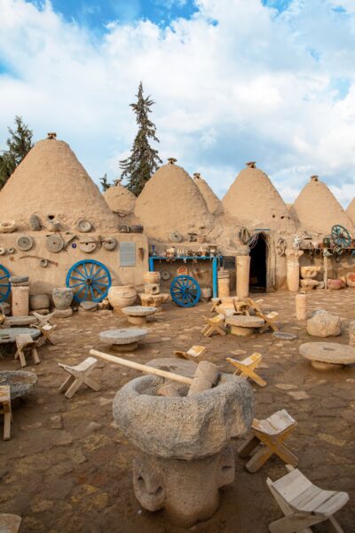 Harren, an ancient city known for its beehive-shaped adobe houses