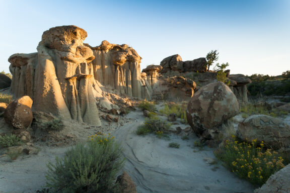 Makoshika State Park, where prehistoric echoes meet the vast sky