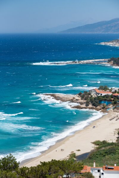 Pristine beaches of Ikaria Island