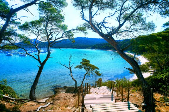 The untouched beaches and crystal-clear waters of Île de Porquerolles