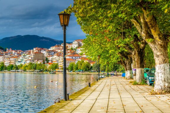 Kastoria, a Byzantine legacy mirrored in a tranquil lake