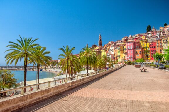 Menton, where lush gardens meet the sea