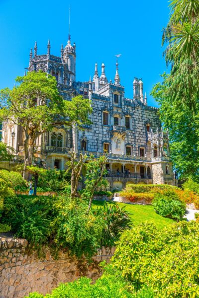 Quinta da Regaleira, a mystical estate, where gardens hide secret tunnels and symbols