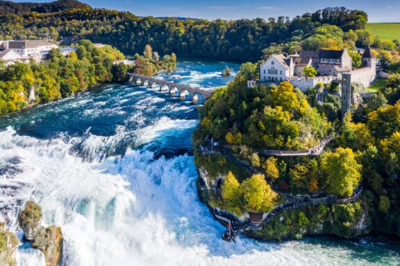 Rhine Falls, a mesmerizing natural wonder