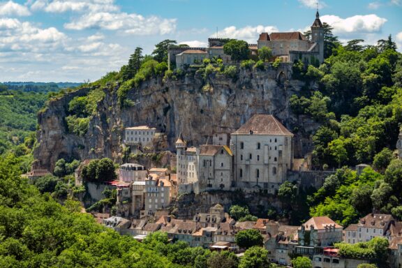 The vertical village of Rocamadour, a marvel of medieval devotion