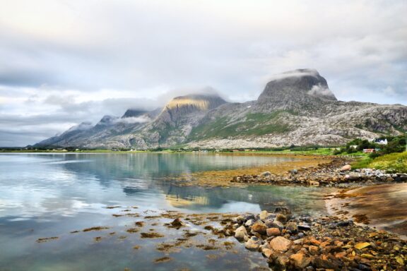 Sandnessjøen's gateway, the serene threshold to Alstahaug's enchantments