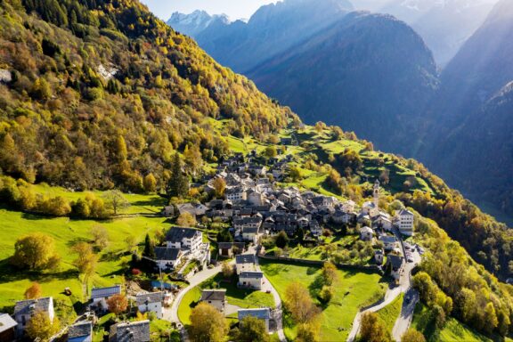 The storybook village of Soglio