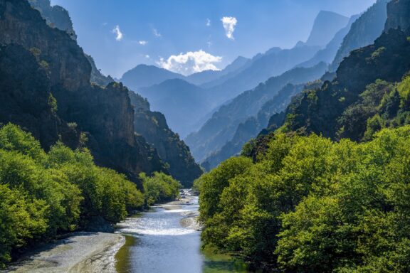 Vikos Gorge, a majestic rift in the Pindus Mountains