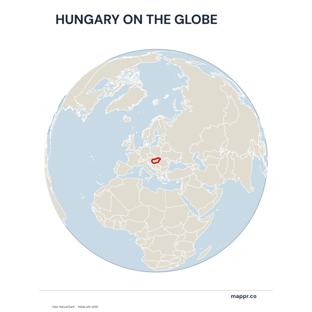 Hugare Hungary Maps — Free Printable Maps of Hungary | Mappr