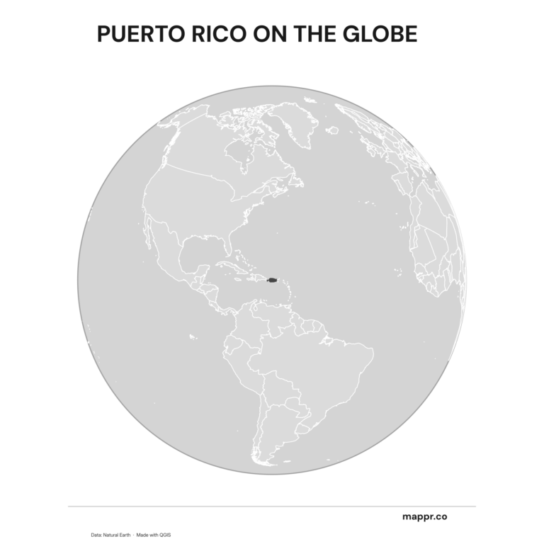 Puerto Rico Maps — Free Printable Maps of Puerto Rico | Mappr